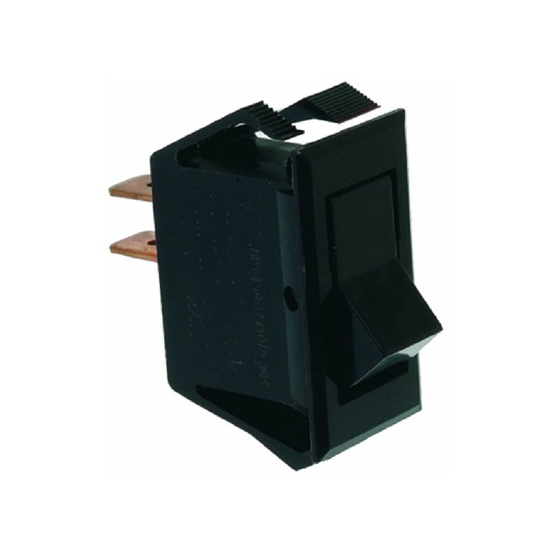 PULSANTE BIPOLARE NERO 5/10A 250/125V  Cod. 1319343