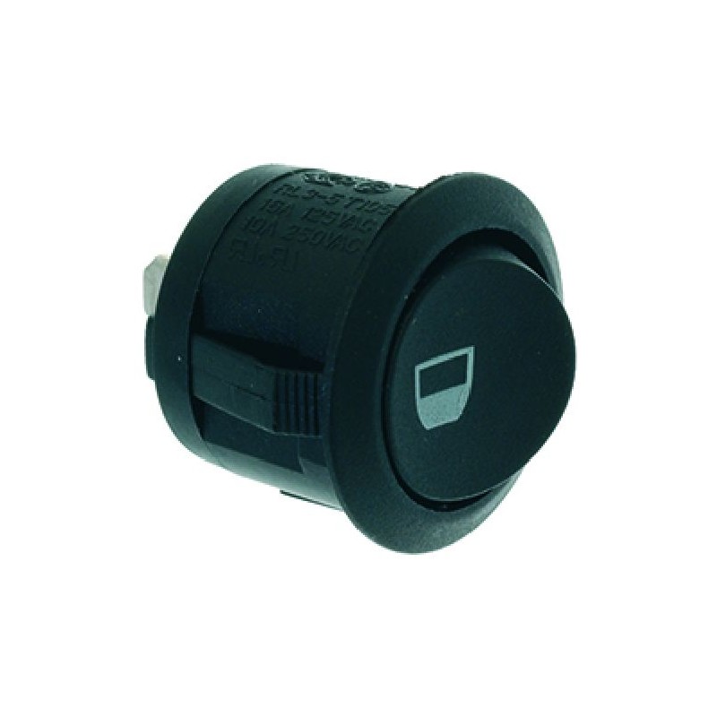 INTERRUTTORE UNIPOLARE NERO 10A 250V  Cod. 1319423