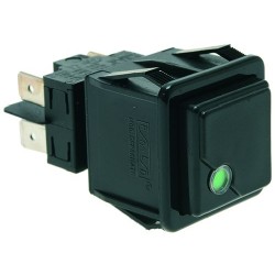 INTERRUTTORE BIPOLARE NERO 16A 250V  Cod. 1319594