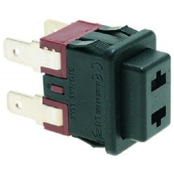 INTERRUTTORE BIPOLARE NERO 16A 250V  Cod. 1319599