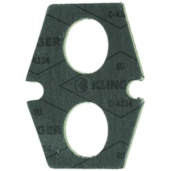 GUARNIZIONE GRUPPO 76x66x2 mm    CODICE: 1585001