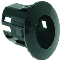 CORPO PULSANTE ELLITTICO 15x11 mm NERO  Cod. 1319607