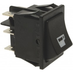 DEVIATORE BIPOLARE NERO 16A 250V  Cod. 1319649