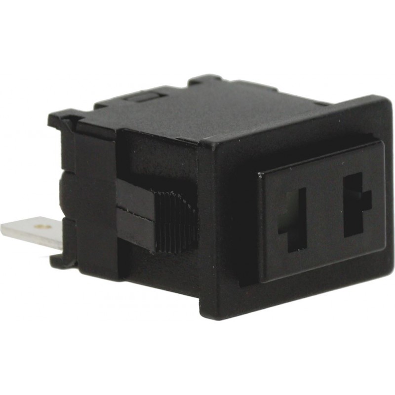 INTERRUTTORE BIPOLARE NERO 16A 250V  Cod. 1319664