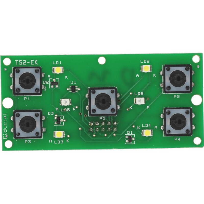 SCHEDA PULSANTIERA 5 TASTI  Cod. 1319670