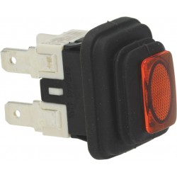 INTERRUTTORE BIPOLARE ARANCIO 16A 250V  Cod. 1319676