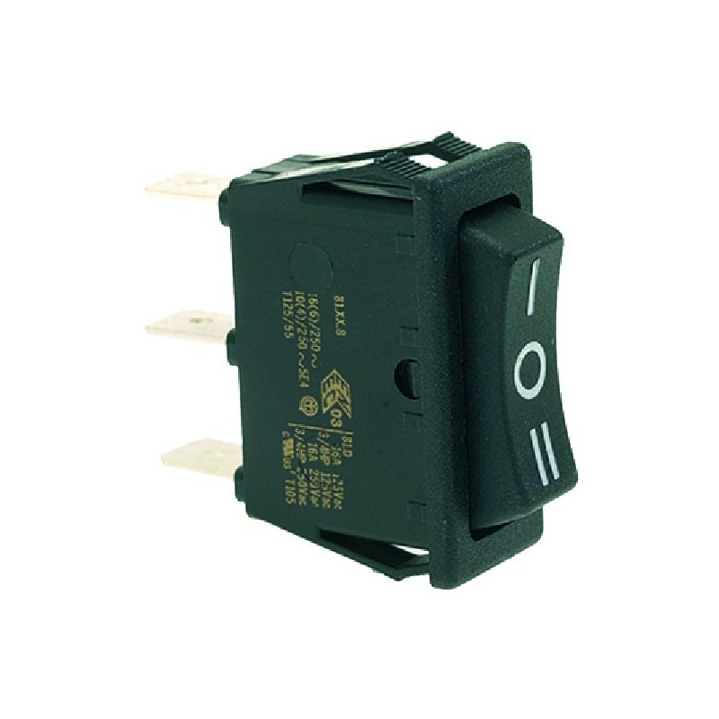 COMMUTATORE STABILE ON-OFF-ON 16A 250V  Cod. 1319701