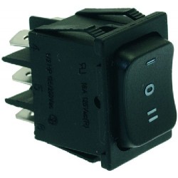 COMMUTATORE STABILE ON-OFF-ON 16A 250V  Cod. 1319702