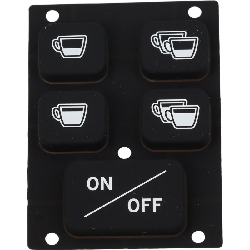 MEMBRANA PULSANTIERA 5 TASTI  Cod. 1319756