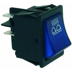 INTERRUTTORE BIPOLARE BLU 16A 250V  Cod. 1319805