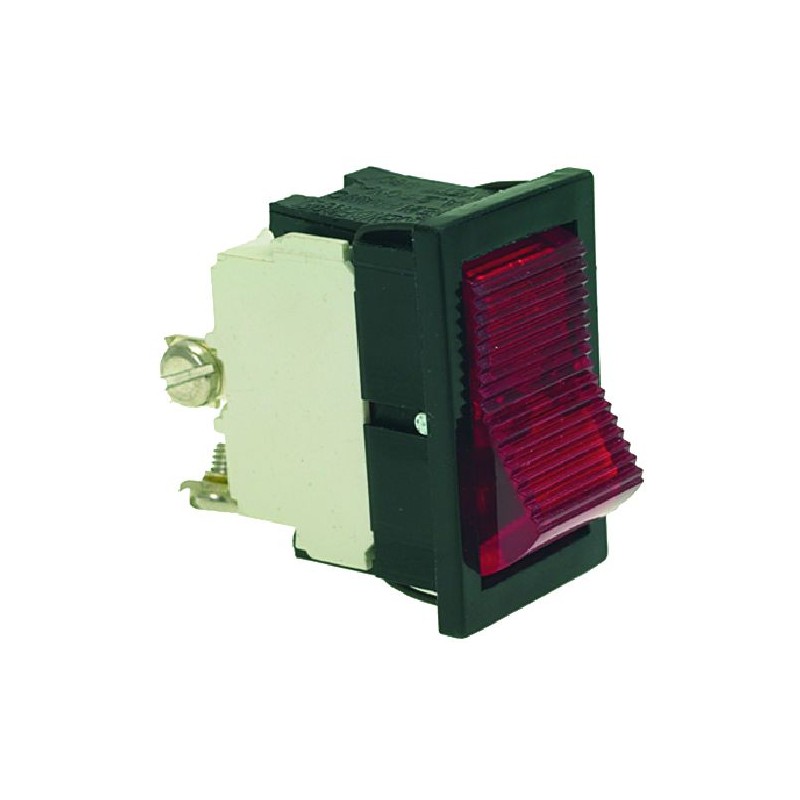 INTERRUTTORE BIPOLARE ROSSO 15A 250V  Cod. 1319816