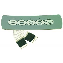 MEMBRANA PULSANTIERA 5 TASTI  Cod. 1319817