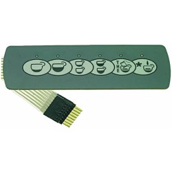 MEMBRANA PULSANTIERA 6 TASTI  Cod. 1319818