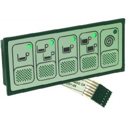 PULSANTIERA 5 TASTI  Cod. 1319821