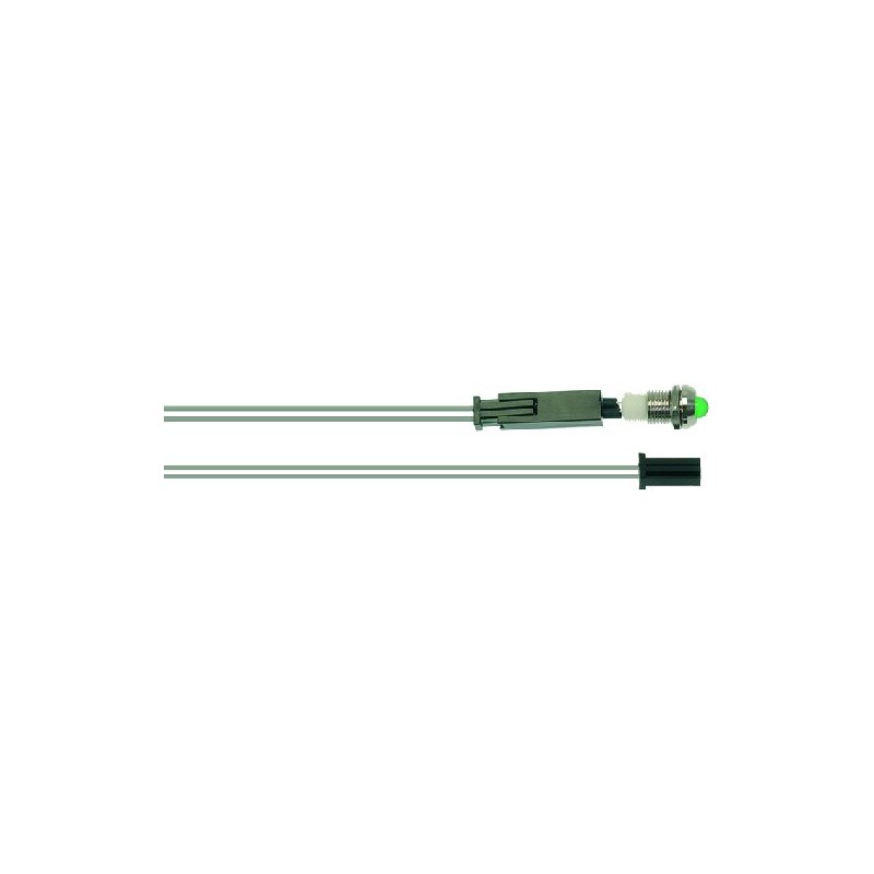 LAMPADA SPIA VERDE A LED  Cod. 1341313