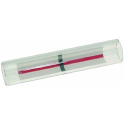 VETRO LIVELLO ø 11x55 mm  Cod. 1520004