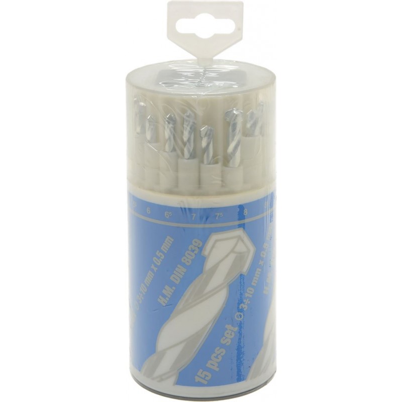 KIT 15 PUNTE WIDIA PER MURI ø 3÷10 mm    CODICE: 3505103