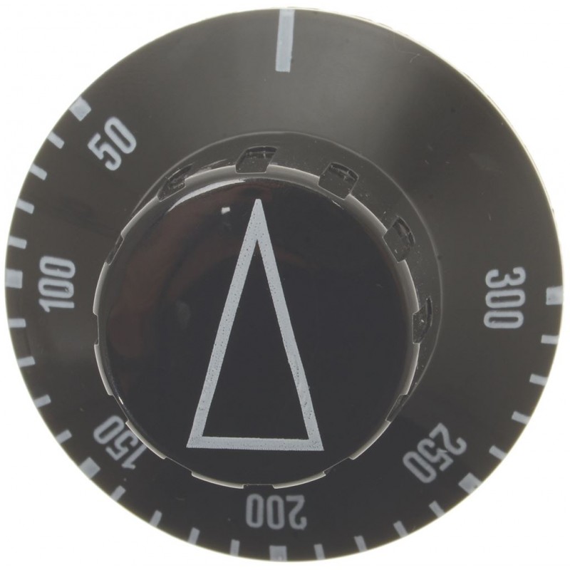 MANOPOLA NERA ø 50 mm 50-300°C  Cod. 3241899