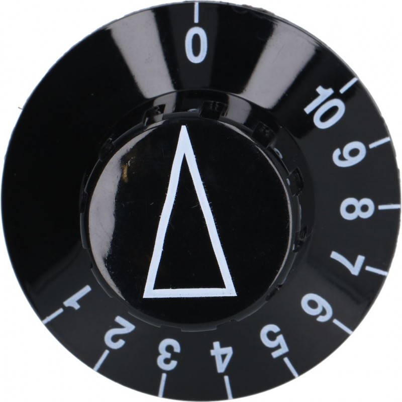 MANOPOLA ø 50 mm 0-1-2-3-4-5-6-7-8-9-10  Cod. 3241906