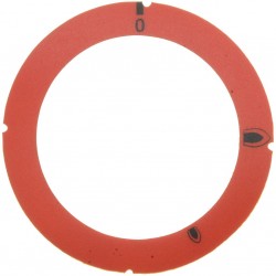 DISCO AUTOADESIVO ROSSO SIMBOLO PILOTA  Cod. 3241954