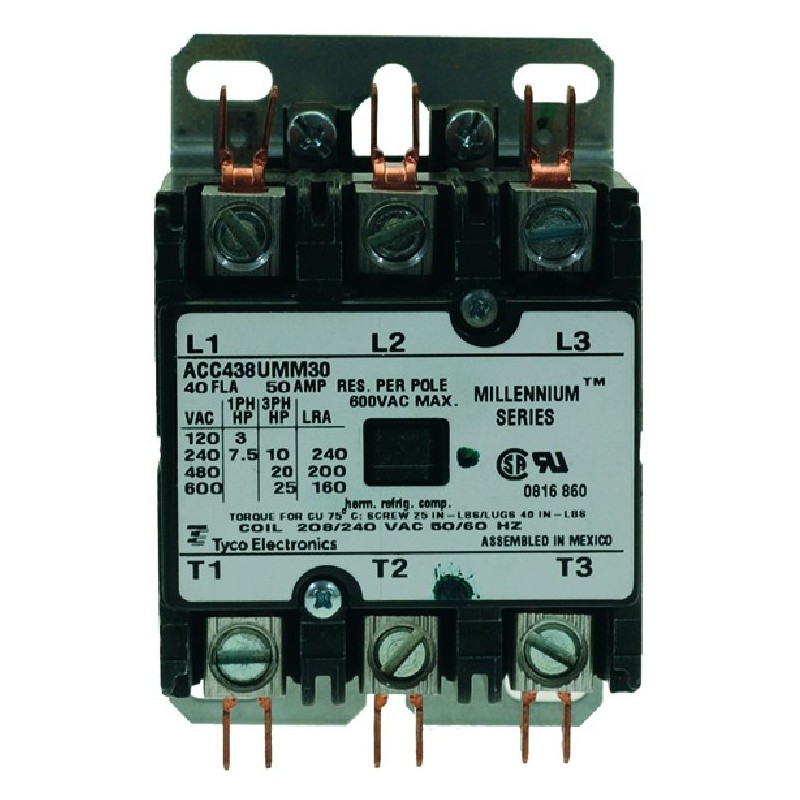 CONTATTORE TYCO ACC438UMM30 40A 240V  Cod. 3454003