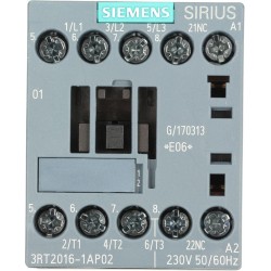 CONTATTORE SIEMENS 3RT2016-1AP02  Cod. 3454006
