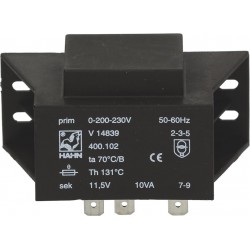 TRASFORMATORE 0-200-230V/11,5V 10VA  Cod. 3739016