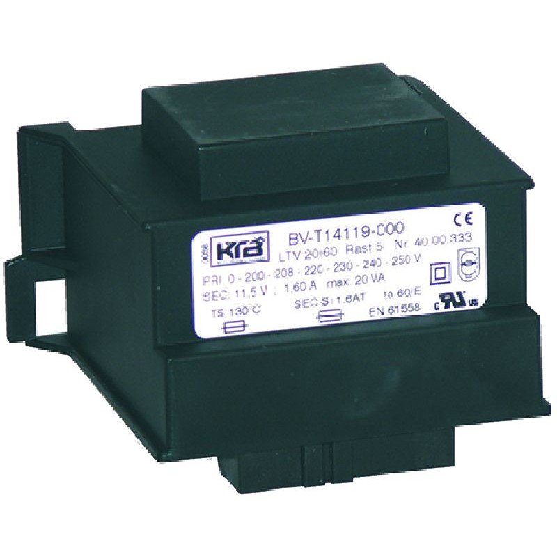 TRASFORMATORE 20VA   Cod. 3739018