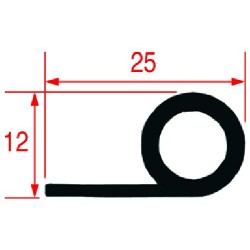 GUARNIZIONE PORTA FORNO  Cod. 3786304