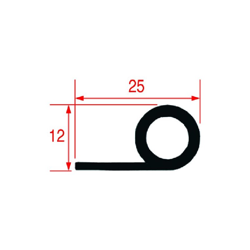 GUARNIZIONE PORTA FORNO  Cod. 3786304