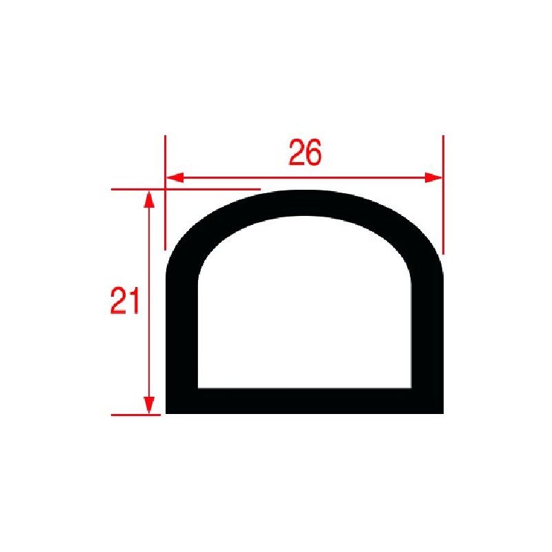 GUARNIZIONE PORTA FORNO  Cod. 3786306