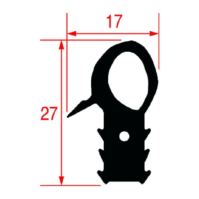 GUARNIZIONE PORTA FORNO  Cod. 3786307