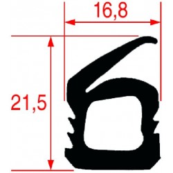 KIT GUARNIZIONE PORTA FORNO  Cod. 3786311