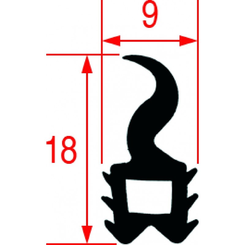GUARNIZIONE PORTA FORNO  Cod. 3786316