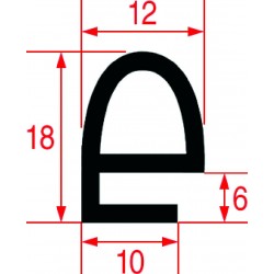 GUARNIZIONE PORTA FORNO 3900 mm  Cod. 3786359
