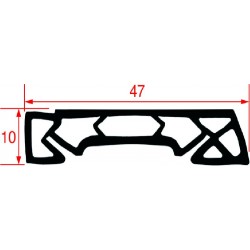 GUARNIZIONE BATTUTA PORTA FORNO 740 mm  Cod. 3786616