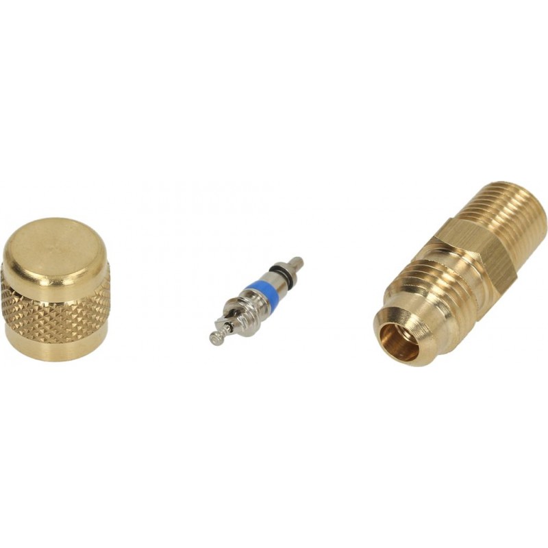 VALVOLA DI SERVIZIO 1/4"sae x 1/8"npt    CODICE: 3526021