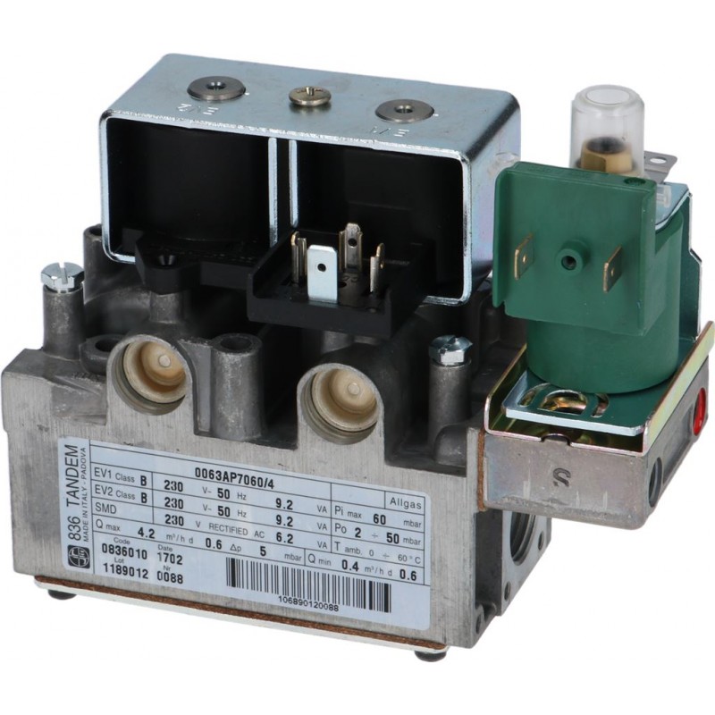 VALVOLA 836 TANDEM ø 1/2"FF    CODICE: 3526140