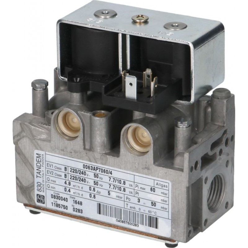 VALVOLA 830 TANDEM ø 1/2"FF    CODICE: 3526141