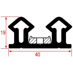 GUARNIZIONE PER CELLA 67 2500 mm  Cod. 3986004