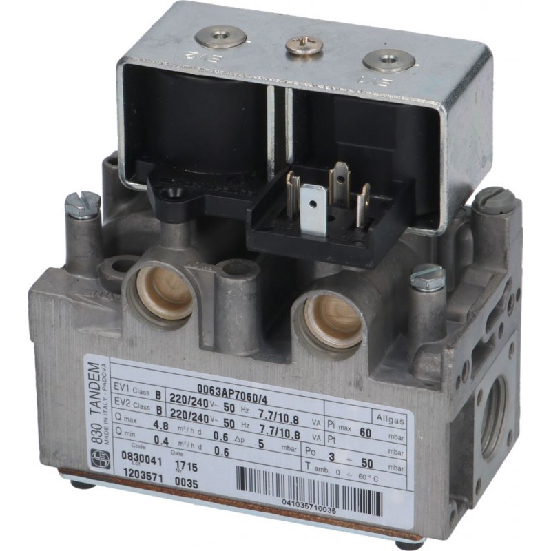 VALVOLA 830 TANDEM ø 1/2"FF    CODICE: 3526212