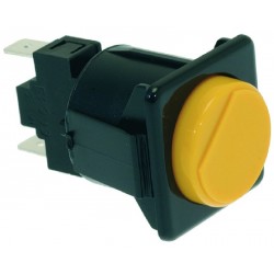 PULSANTE UNIPOLARE QUADRO GIALLO  Cod. 5034320