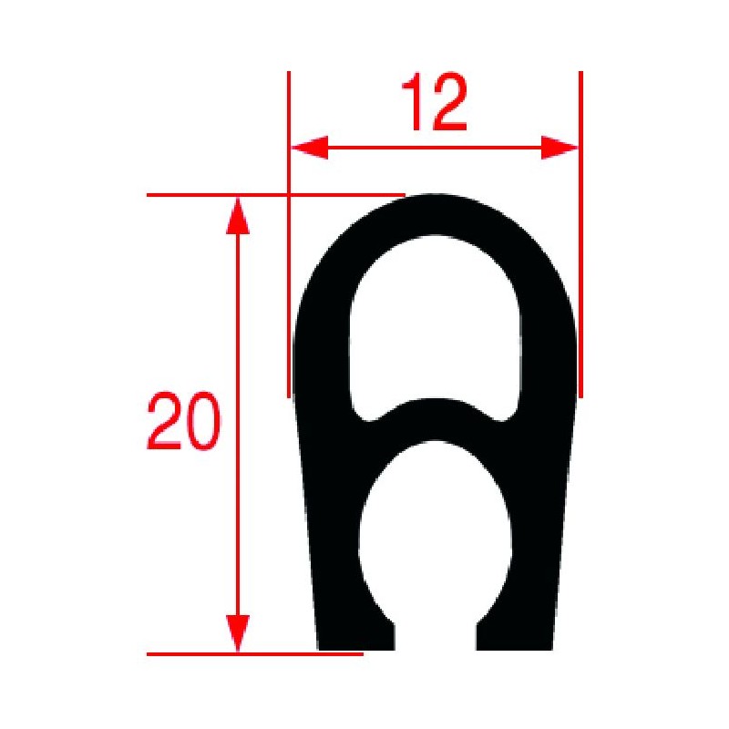 GUARNIZIONE PORTA FORNO  Cod. 5040523