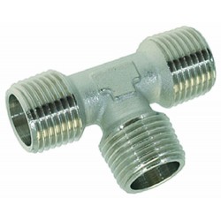 RACCORDO A "T" ø 1/2"M-1/2"M-1/2"M NICHE  cod. 1349700