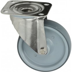 RUOTA GIREVOLE A PIASTRA    CODICE: 3738002