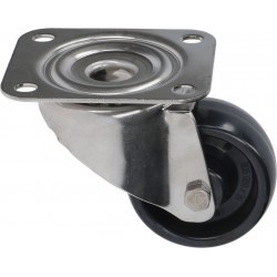 RUOTA GIREVOLE A PIASTRA    CODICE: 3738005