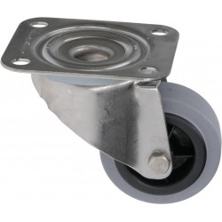 RUOTA GIREVOLE A PIASTRA    CODICE: 3738010