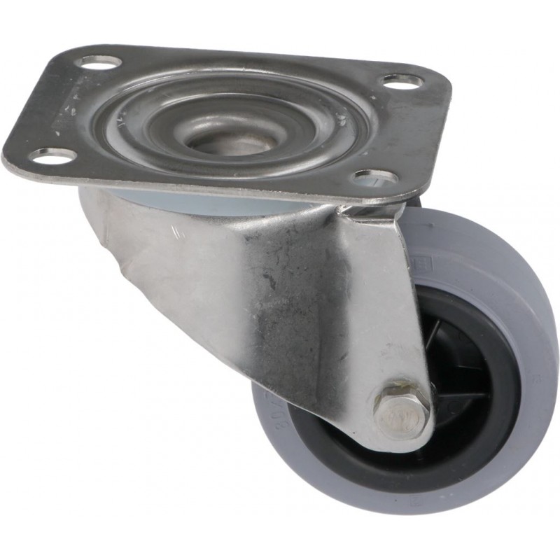 RUOTA GIREVOLE A PIASTRA    CODICE: 3738010