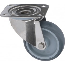 RUOTA GIREVOLE A PIASTRA    CODICE: 3738011