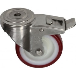 RUOTA GIREVOLE CON FRENO    CODICE: 3738017